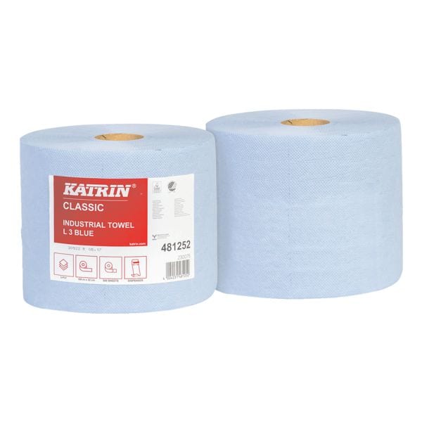 Poetspapier rol L3 »Classic« 3-laags 2x500 vellen