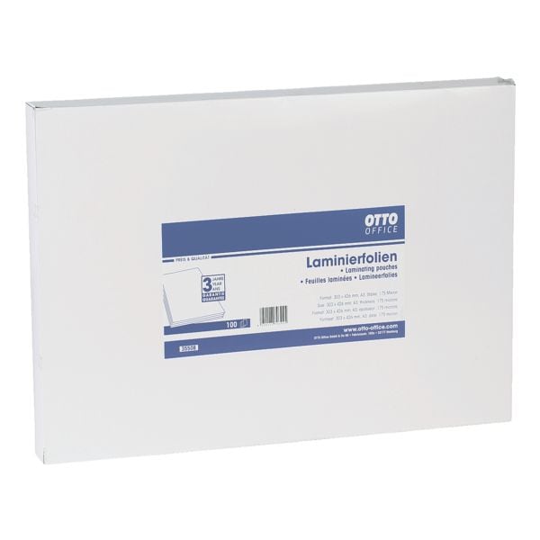 Lamineerfolies A3 100 stuks 175 mic
