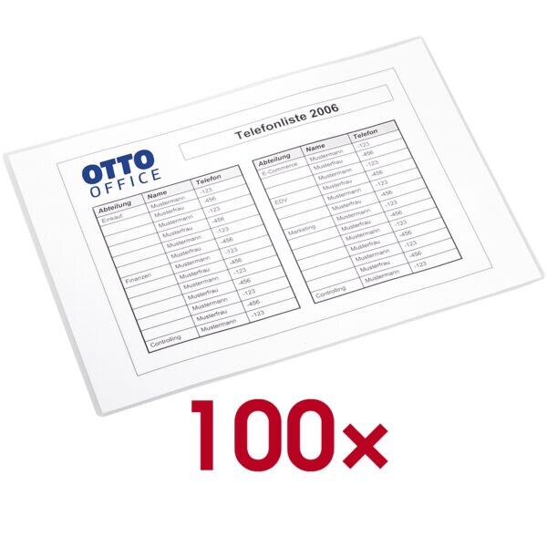 Lamineerfolies A4 100 stuks 80 mic »antistatisch«