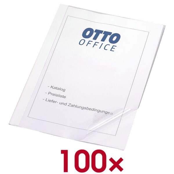 100 thermische bindmappen tot 120 bladen