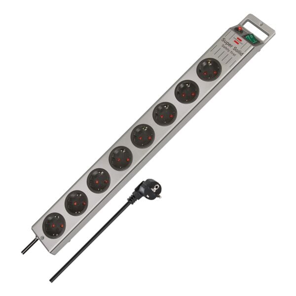 8-voudige stekkerdoos »Super-Solid Line« (H05VV-F 3G1,5) FR