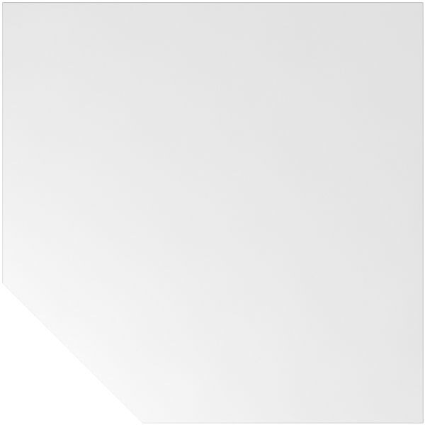 Verbindingsblad »Z-Line« trapeziumvormige steunpoot zilver