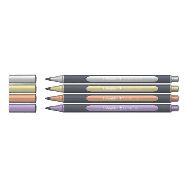 4x metallic rollerbal »Paint-It 050« 0.4 mm