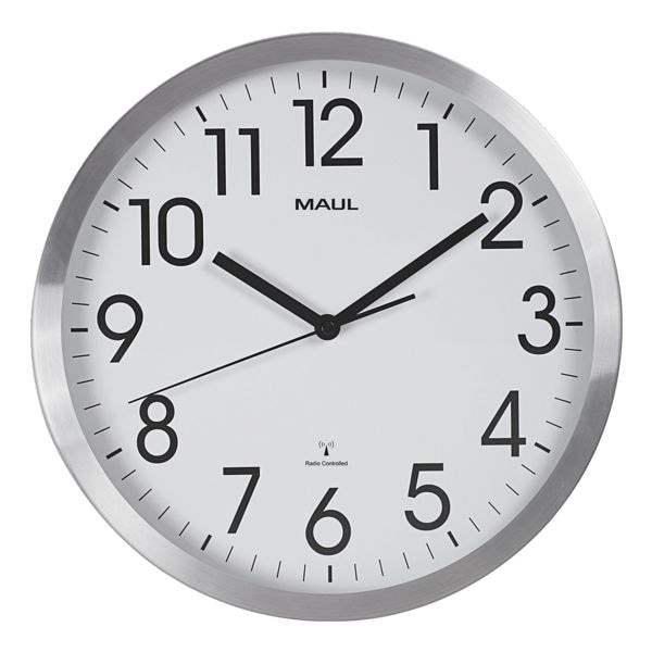 Radiogestuurde wandklok »MAULmove« Ø 30,5 cm