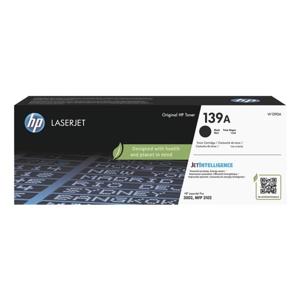 Printcassette »W1390A« HP 139A zwart