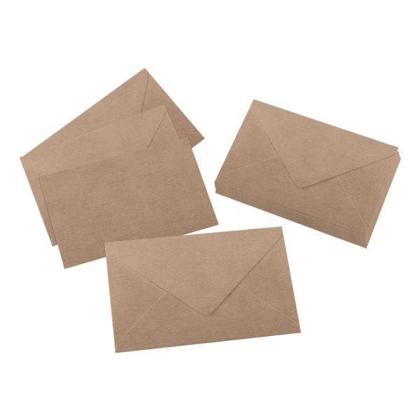 Pak van 24 »Nature« C6 enveloppen