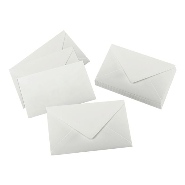 Set van 24 enveloppen »weiß« C6