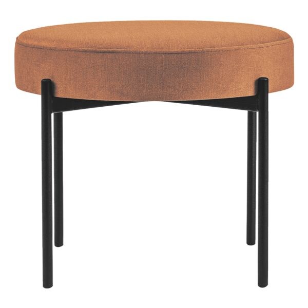 Ronde bank »Gaia« met stoffen bekleding