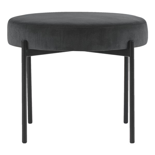 Ronde bank »Gaia« met fluwelen bekleding