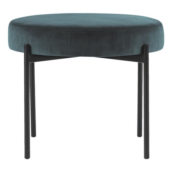 Ronde bank »Gaia« met fluwelen bekleding