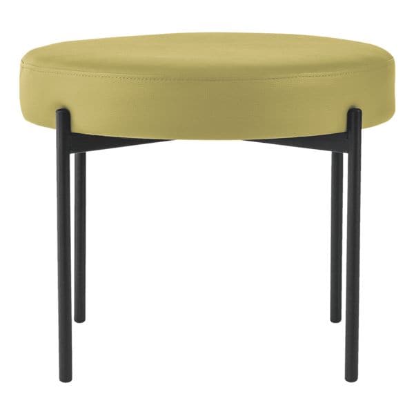 Ronde bank »Gaia« met kunstlederen bekleding