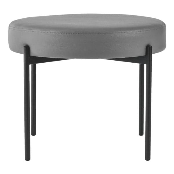 Ronde bank »Gaia« met kunstlederen bekleding