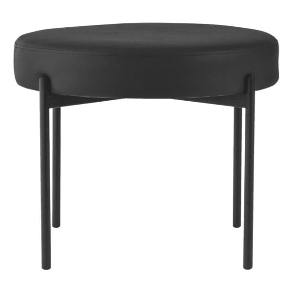 Ronde bank »Gaia« met kunstlederen bekleding