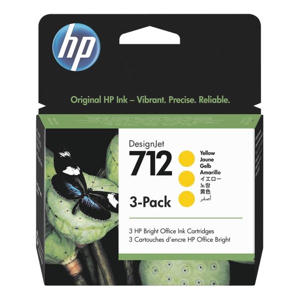 Set van 3 inktpatronen »HP 3ED79A« HP 712