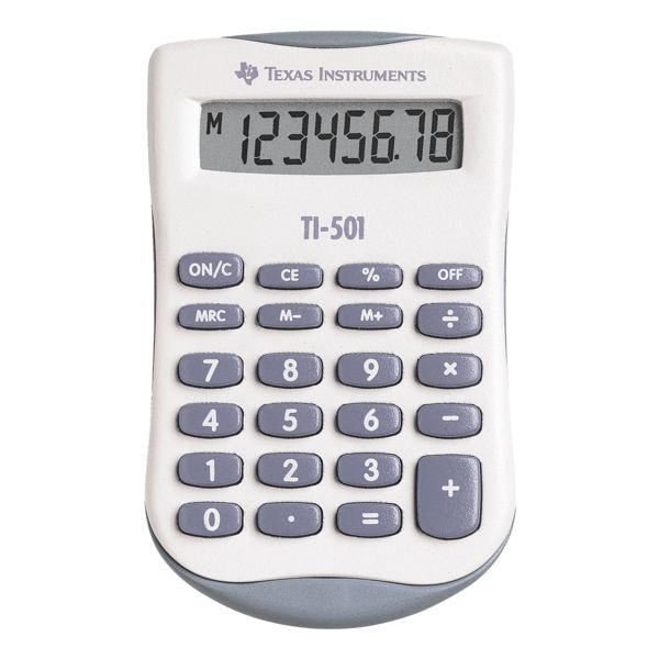 Zakrekenmachine »TI-501«