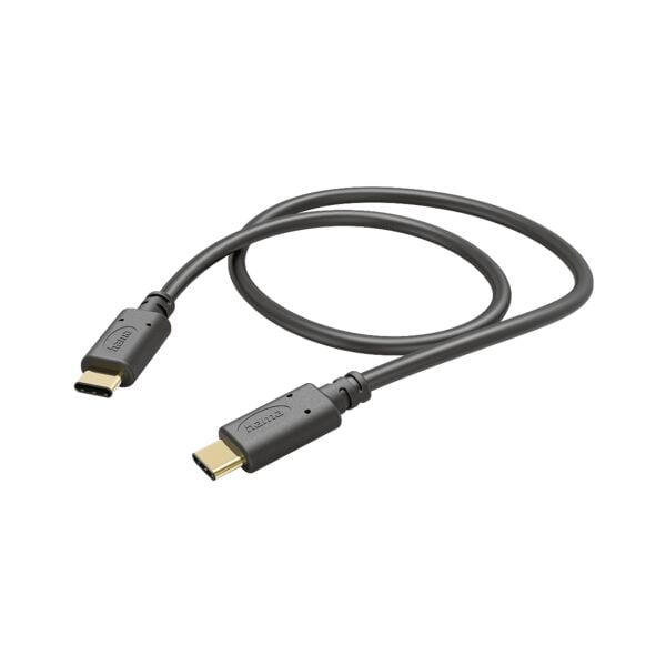 Oplaadkabel USB-C naar USB-C 1 m zwart