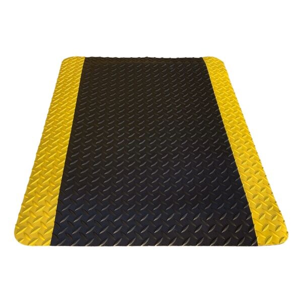 Werkplekmat 150 x 90 cm »YOGA DOME ULTRA« met signaalstrepen