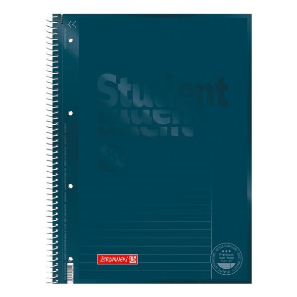 Collegeblok »Premium Student Colour Code« A4 gelinieerd
