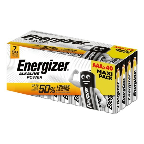 Pak met 40 batterijen »Alkaline Power« Micro / AAA