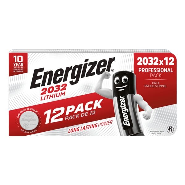 Pak met 12 knoopcel »Spezial Lithium« CR 2032