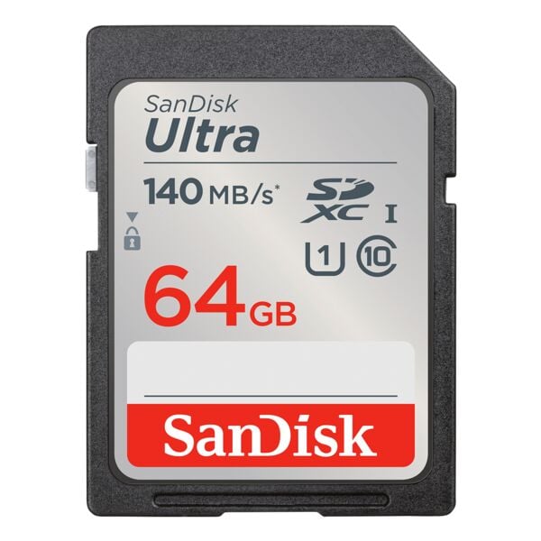 SDXC-geheugenkaart »Ultra 64 GB - 140 MB/s«