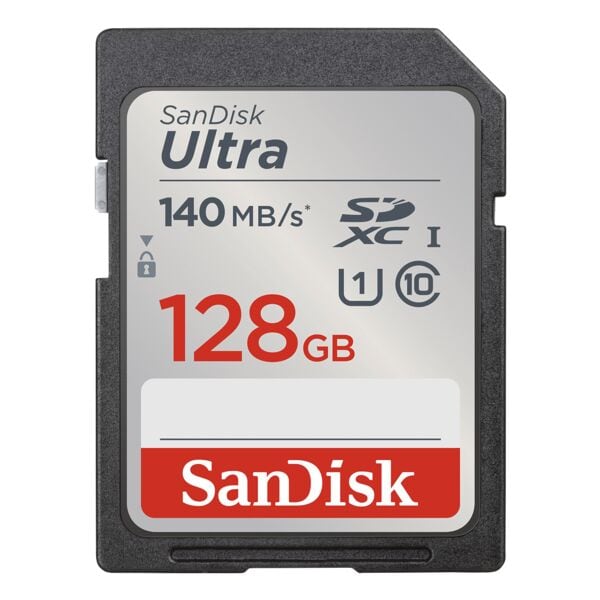 SDXC-geheugenkaart »Ultra 128 GB - 140 MB/s«