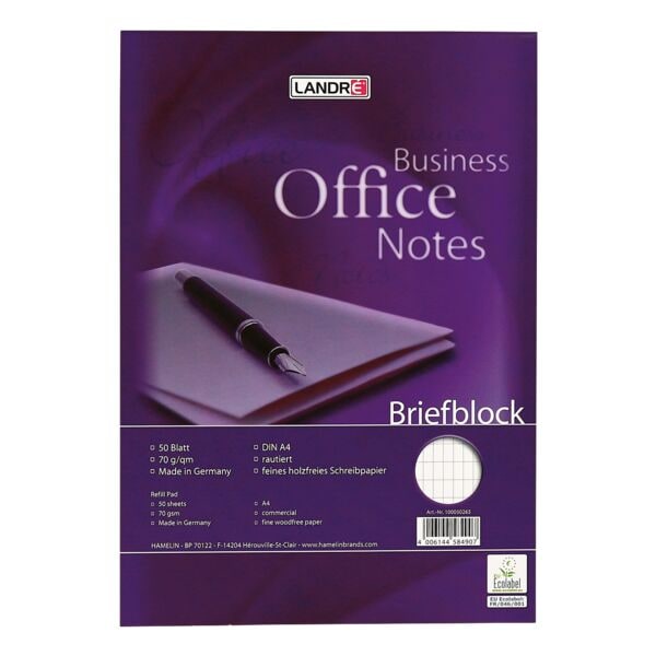 Briefpapier A4 »Office Notes« 50 bladen