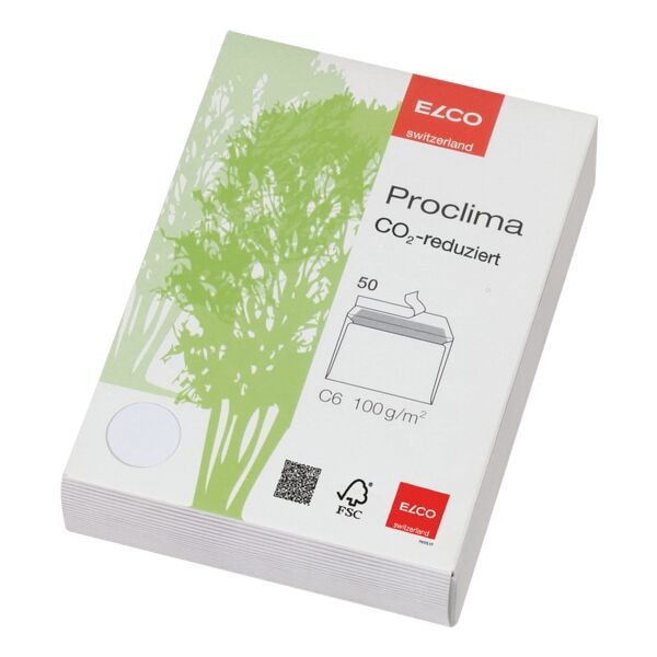 50 enveloppen »Proclima« C6