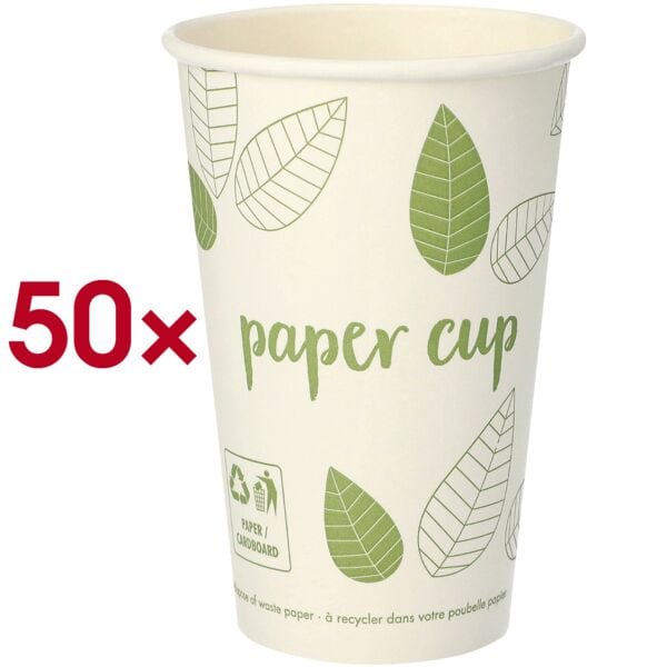Set van 50 wegwerpdrinkbekers »pure« 0,3 liter