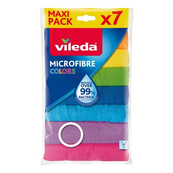Pak met 7 microvezel all-purpose doeken »Colors«