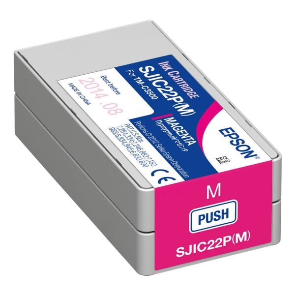 Inktpatroon »SJIC22P(M)« magenta