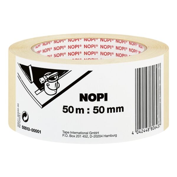 Afplaktape 50 m x 50 mm