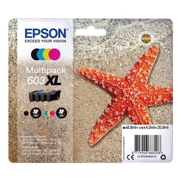 4-delige inktcartridgeset »603XL«