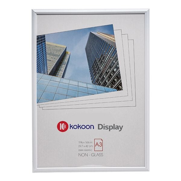 Fotolijst A3 Backloader, PVC
