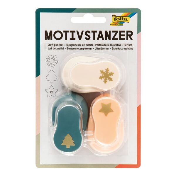 Motief-stansjes »Weihnachtsmotive«