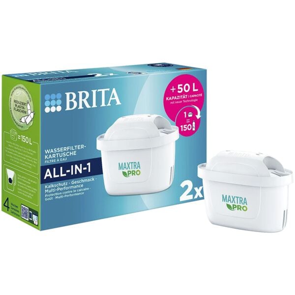 Pak van 2 waterfilterpatronen »MAXTRA PRO ALL-IN-1«