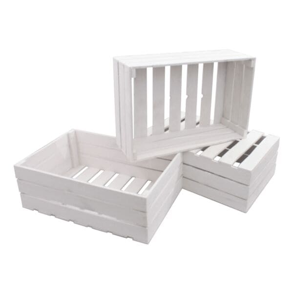 Set van 3 houten kisten »DK1«
