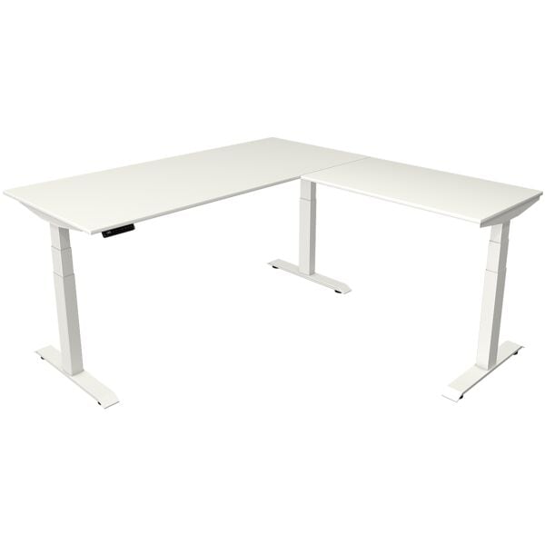 Bureau hoogte verstelbaar (elektrisch) »Move 4« 180 cm T-poot 90°-hoek