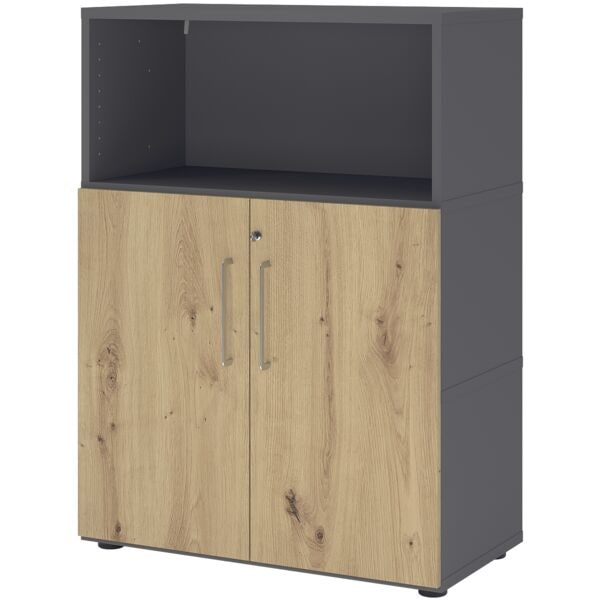 Open kast »Flexwall« 80 cm breed 3 OH afsluitbaar