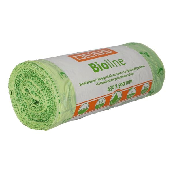 50 afvalzakken »Bioline« 20 L naturel
