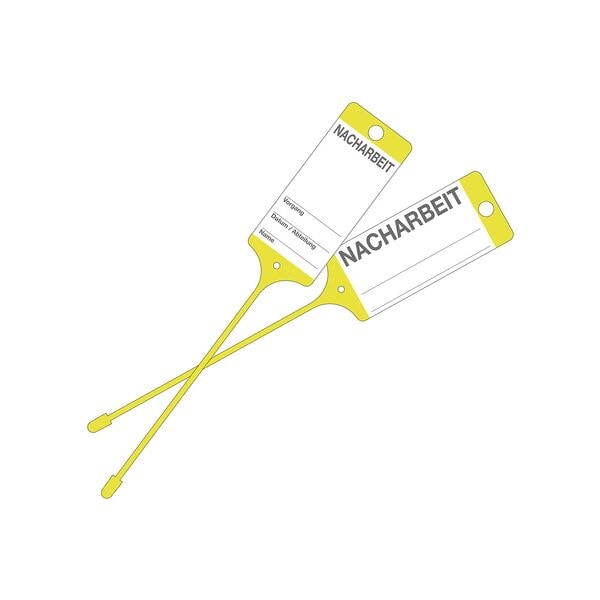3x pak met 100 goederenlabels »Nacharbeit«