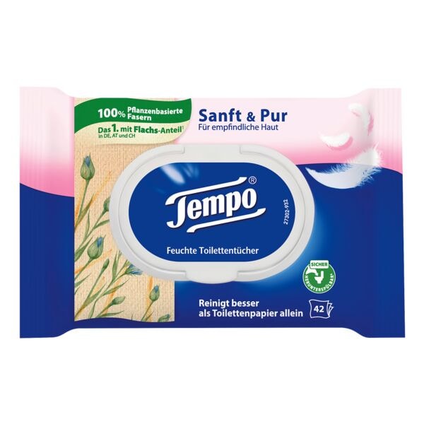 Vochtig toiletpapier »Sanft & Pur« 42 vellen
