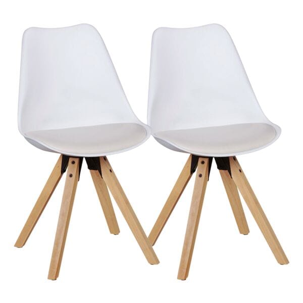 Set van 2 eetkamerstoelen »Lima« kunststof