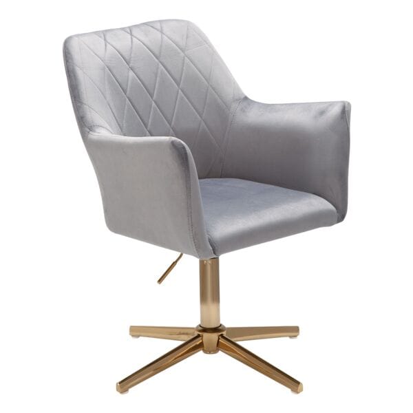 Eetkamerstoel fluweel draaibaar