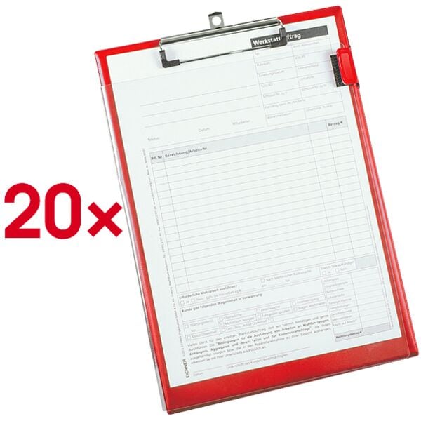 20 besteltassen »Easy Open« A4