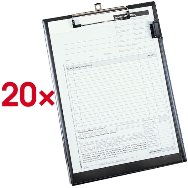 20 besteltassen »Easy Open« A4