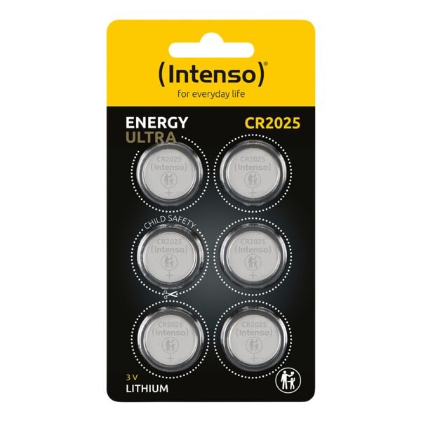 Set van 6 batterijen »Energy Ultra« CR2025