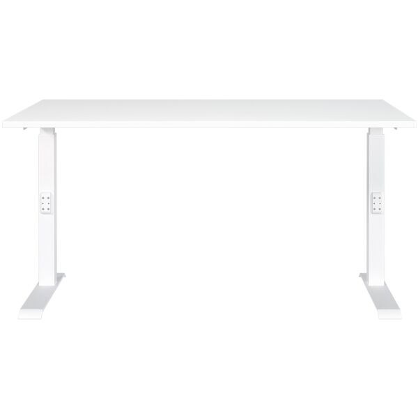 In hoogte verstelbaar bureau (mechanisch) »Mailand« 140 cm,