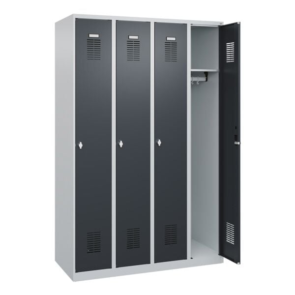 Garderobekast »Basis PLUS« 4x1 met draaislot