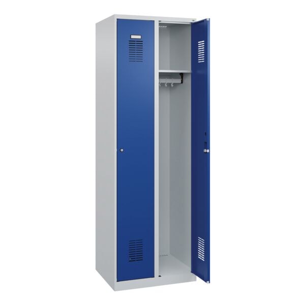 Garderobekast »Basis PLUS« 2x1 met cilinderslot